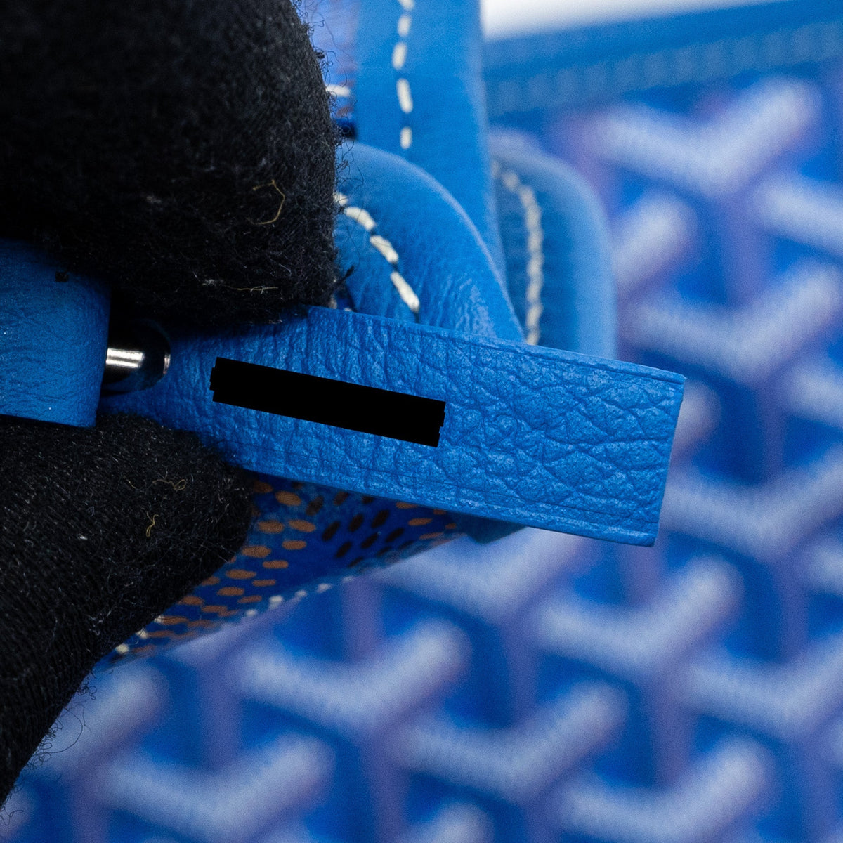 Goyard Saint Louis Tote PM – Blue Goyardine Canvas & Leather, Silver Hardware