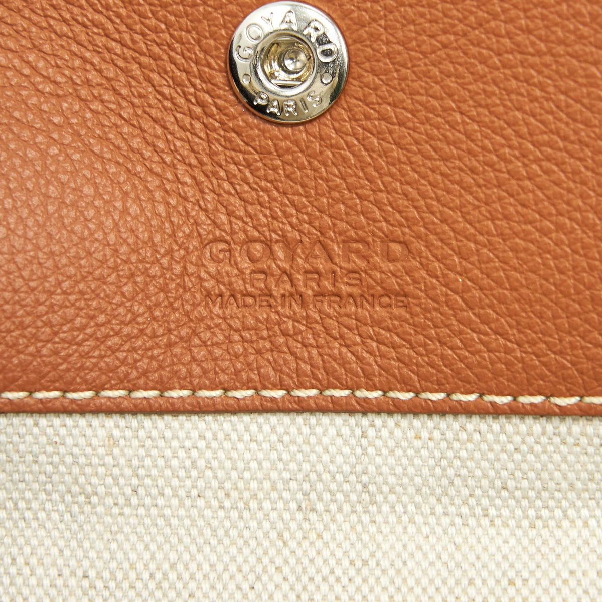 Goyard Saint Louis Tote PM – Brown & Black Goyardine Canvas, Silver Hardware