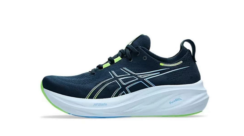 ASICS GEL-Nimbus 26 Running Shoes – French Blue / Illuminate Green | EU Sizing