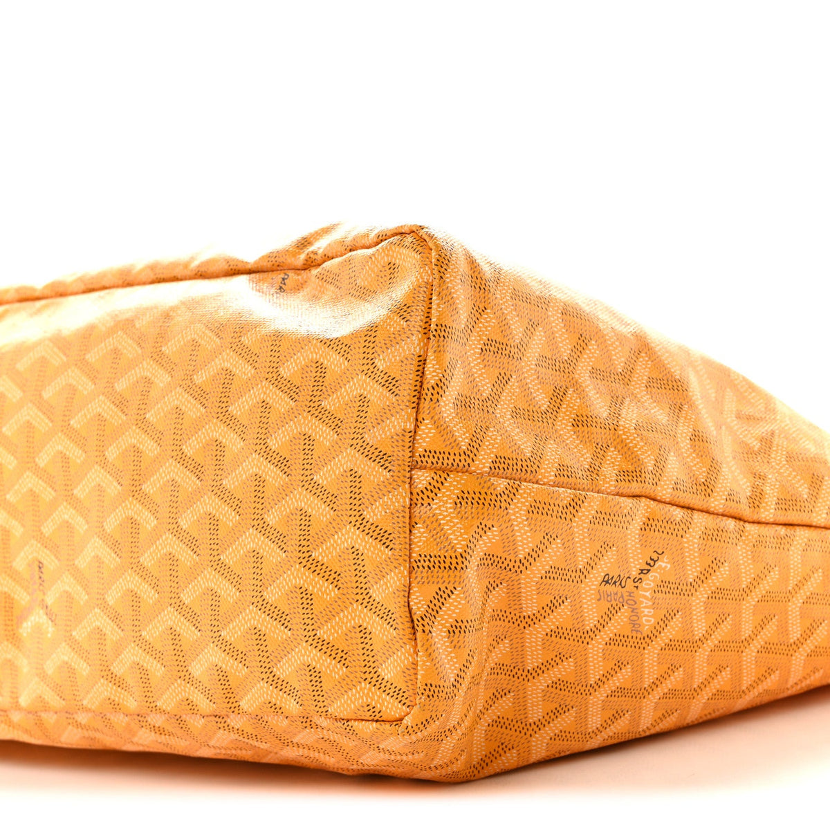 GOYARD Goyardine Saint Louis PM Tote Bag – Yellow