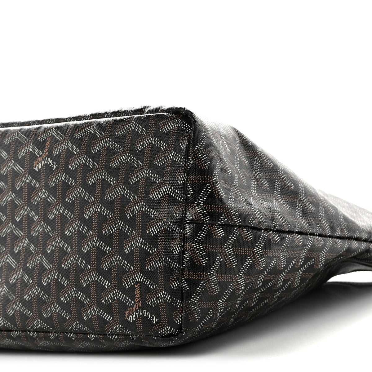 GOYARD Goyardine Saint Louis PM Tote Bag – Black