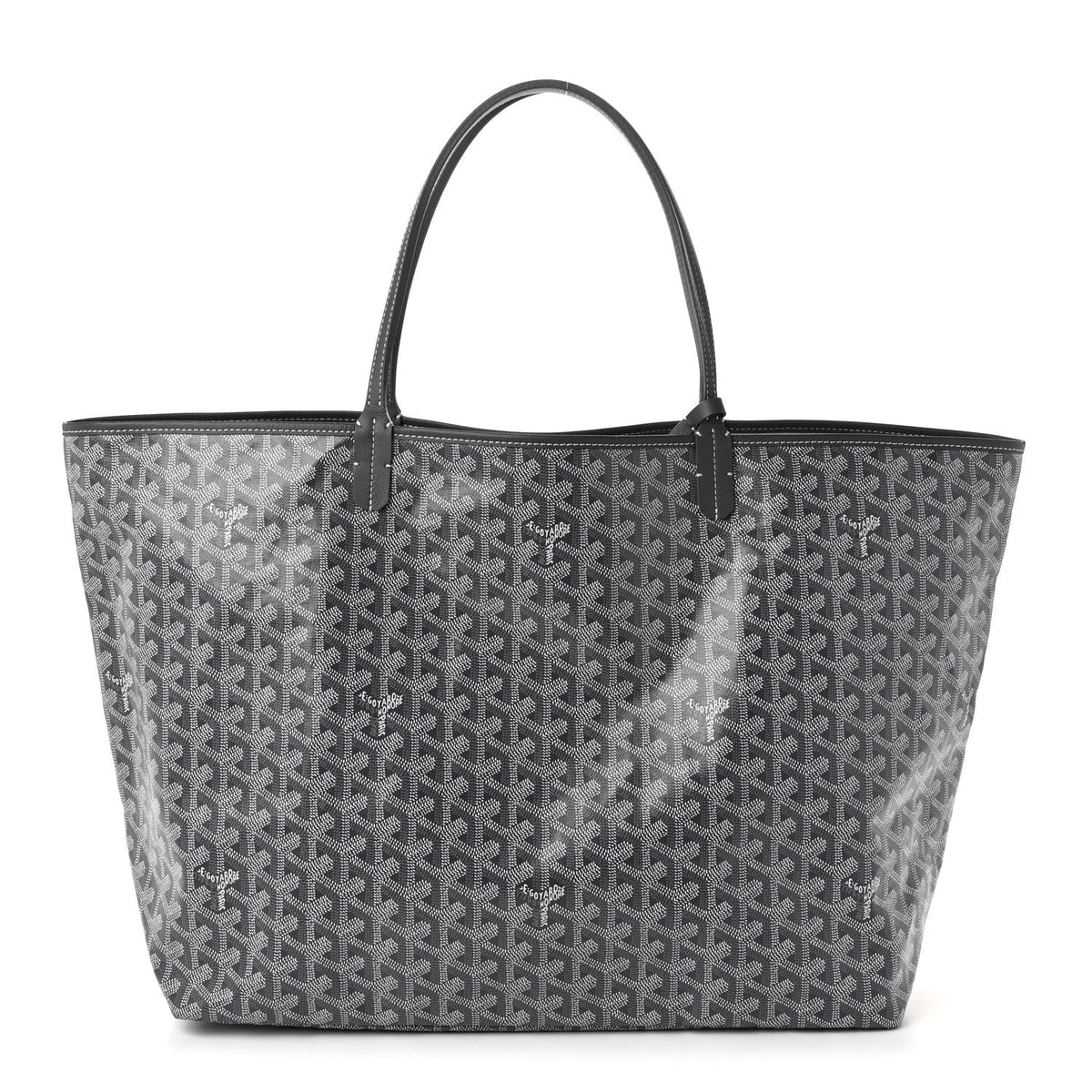 GOYARD Goyardine Saint Louis GM Tote Bag – Grey