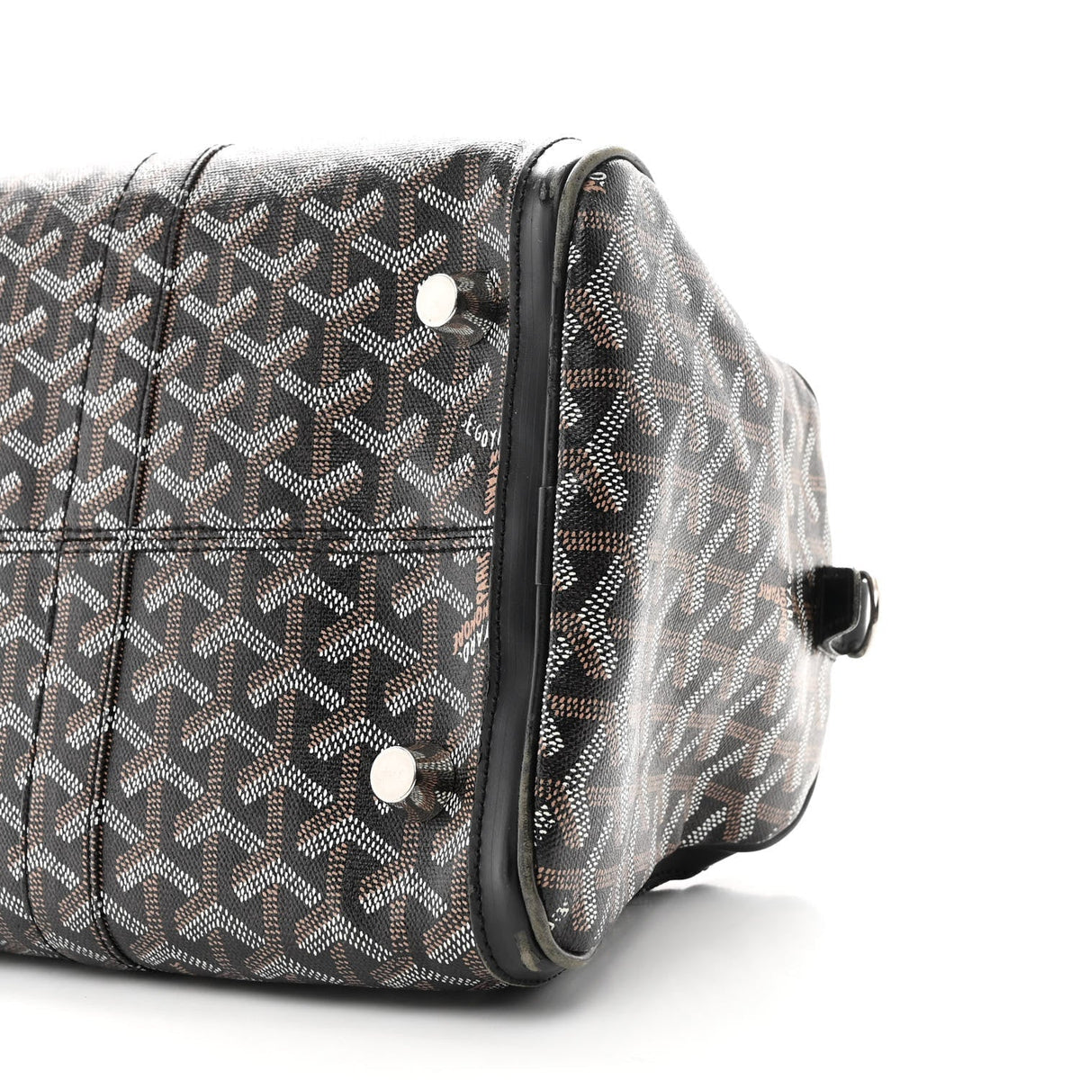 Goyard Croisière 50 Travel Bag – Black Goyardine Canvas