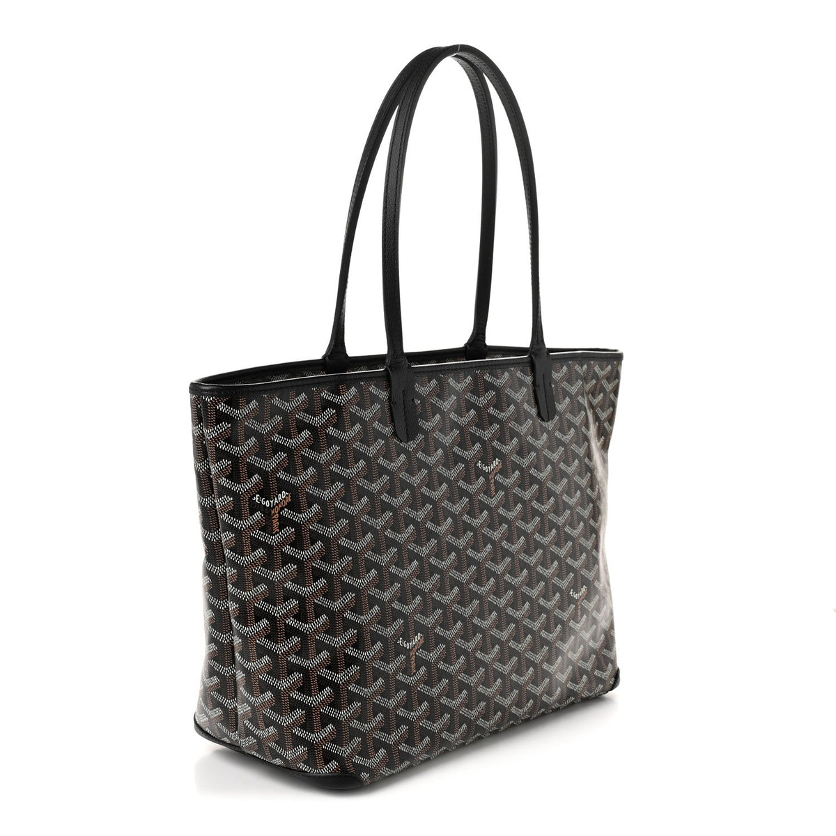 GOYARD Goyardine Artois PM Tote Bag – Black