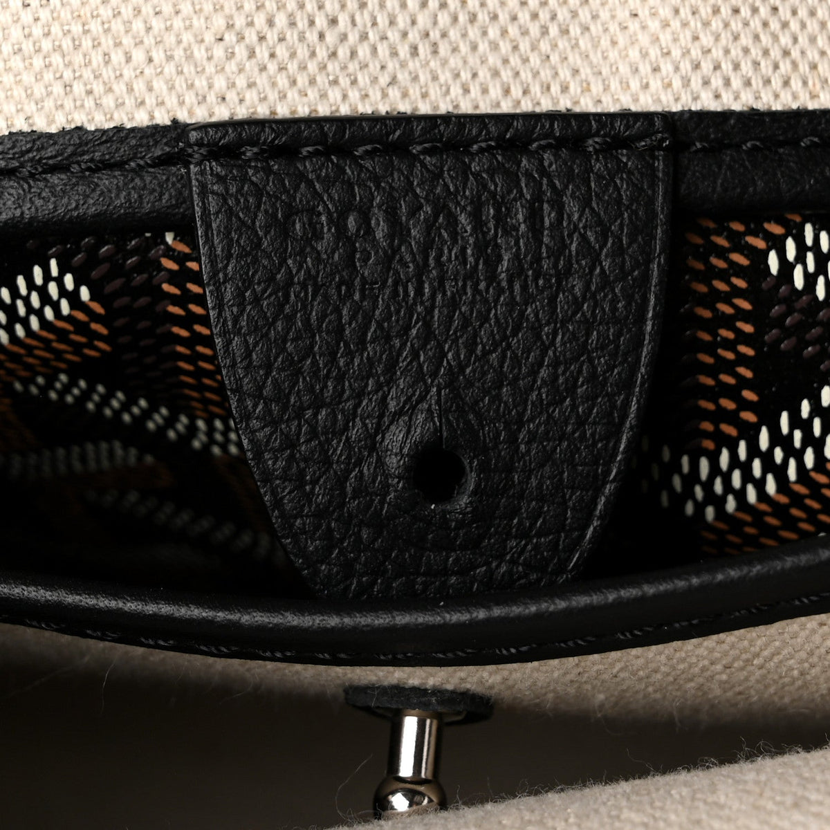 GOYARD Goyardine Artois PM Tote Bag – Black