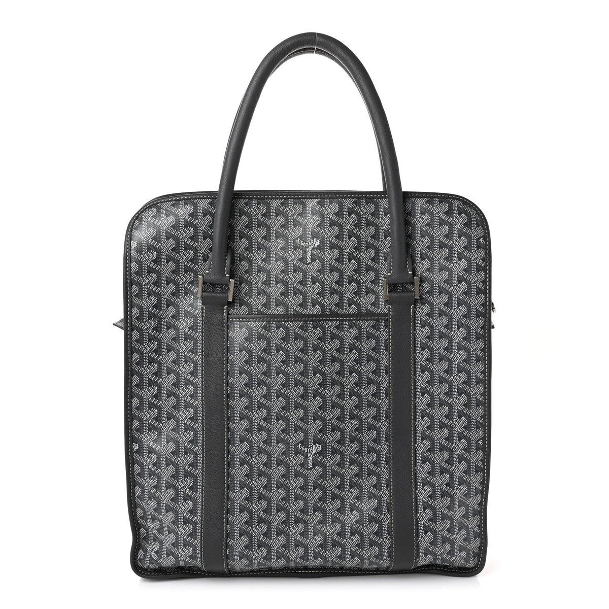 GOYARD Goyardine Bourgogne Tote Bag – Grey