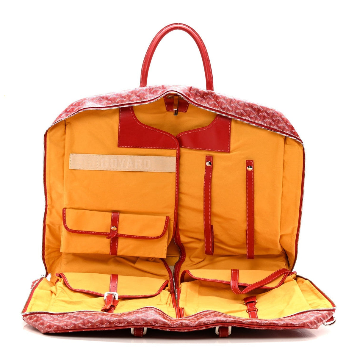 Goyard Porte-Habits Garment Bag – Red Goyardine Canvas