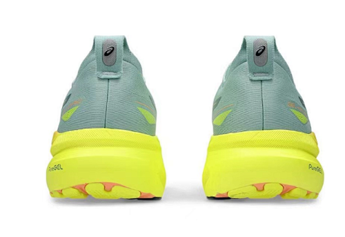 ASICS GEL-KAYANO 31 Running Shoes – Slate Grey / Safety Yellow | EU Sizing
