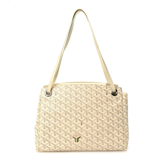 GOYARD Goyardine Rouette PM Tote Bag – Sand