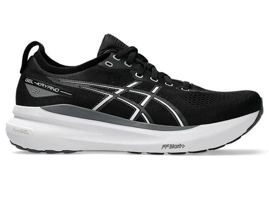 ASICS GEL-KAYANO 31 Running Shoes – Black / White | EU Sizing