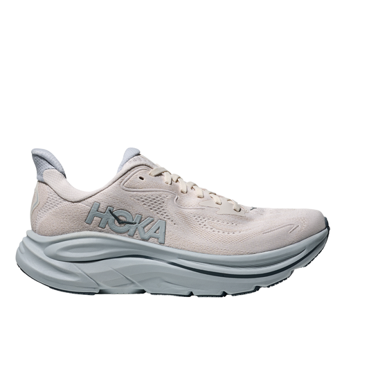 HOKA Women's Clifton 10 in Grout/Mineral Blue