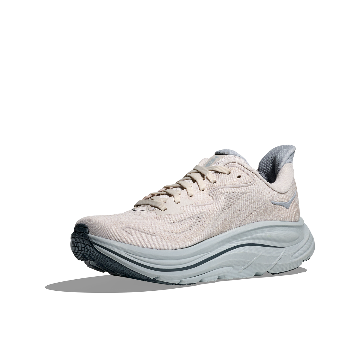 HOKA Women's Clifton 10 in Grout/Mineral Blue
