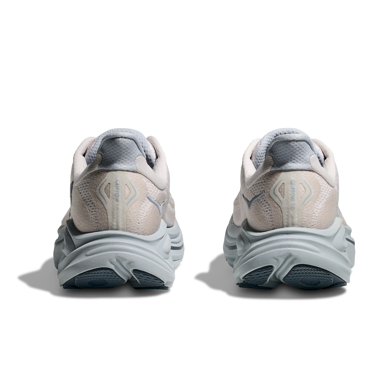HOKA Women's Clifton 10 in Grout/Mineral Blue