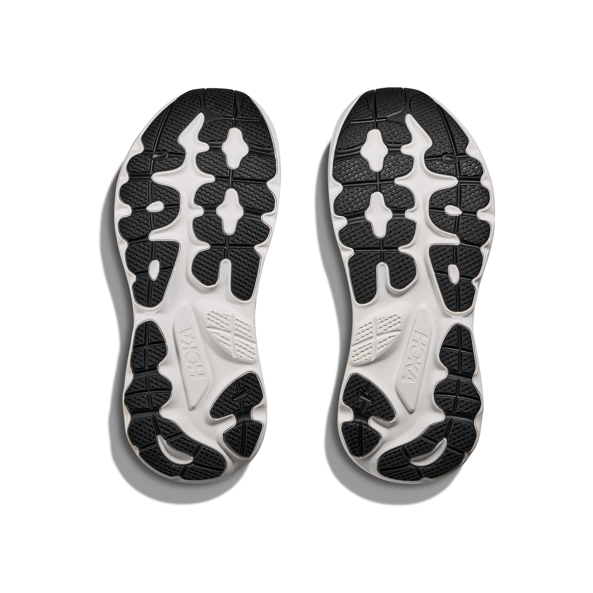 HOKA Men's Gaviota 6 in Black/White Wide