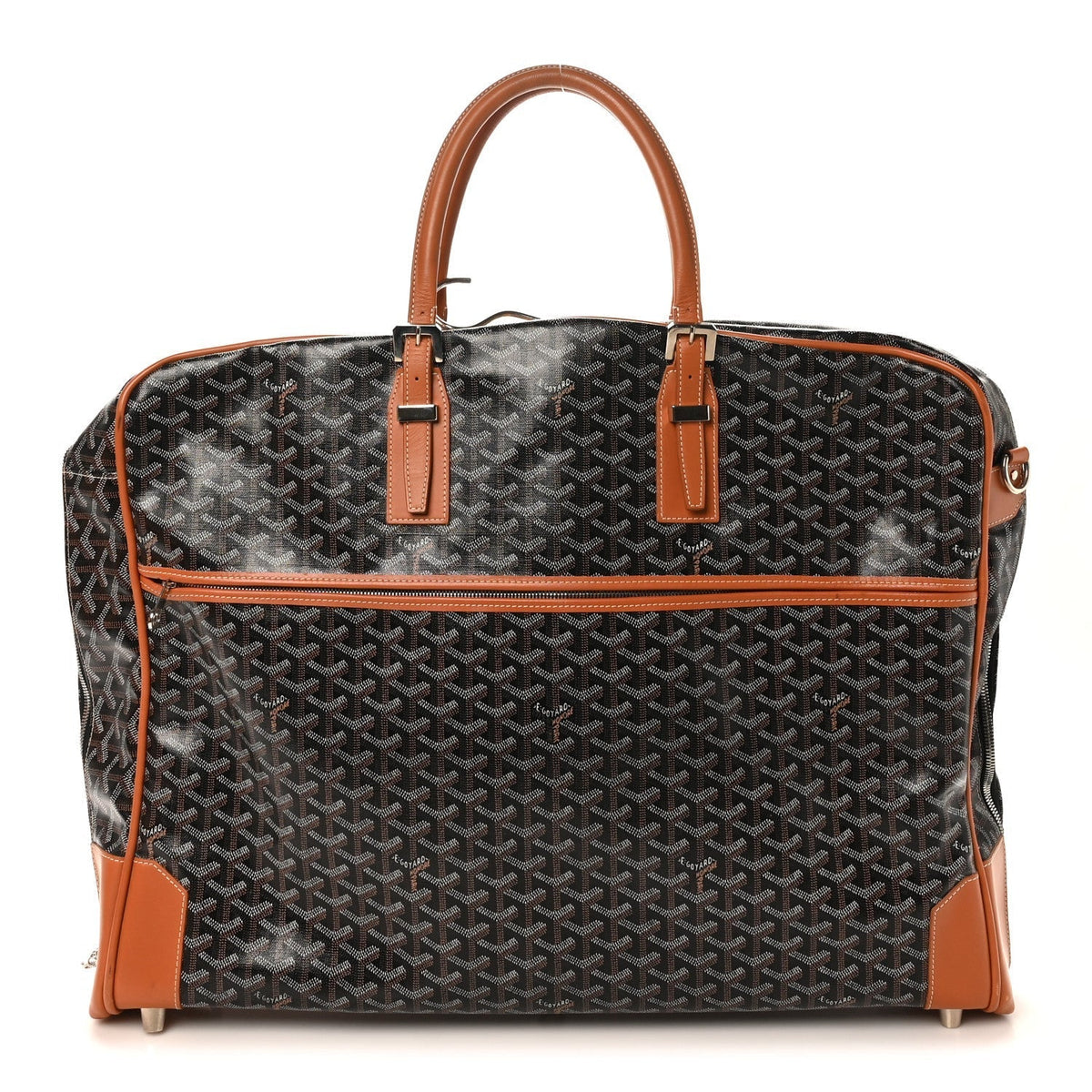 Goyard Porte-Habits Garment Bag – Black Goyardine Canvas, Gold Hardware