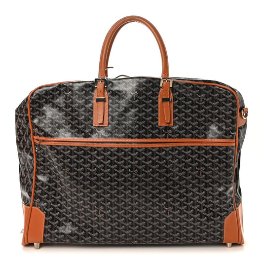 Goyard Porte-Habits Garment Bag – Black Goyardine Canvas, Gold Hardware