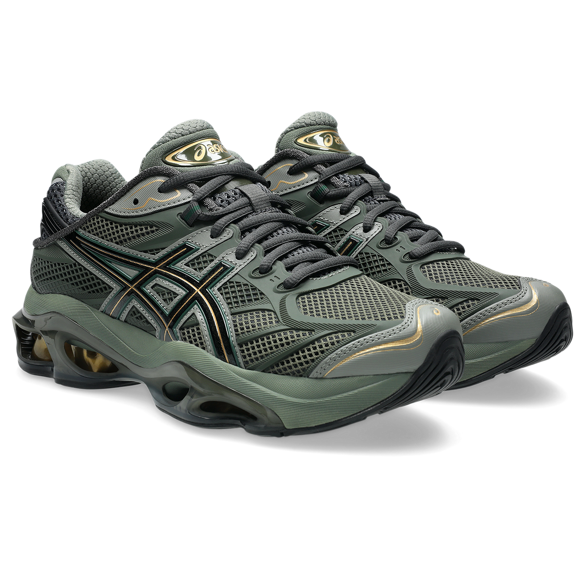 GEL-KINETIC 2.0 - OBSIDIAN GREY / OLIVE CANVAS