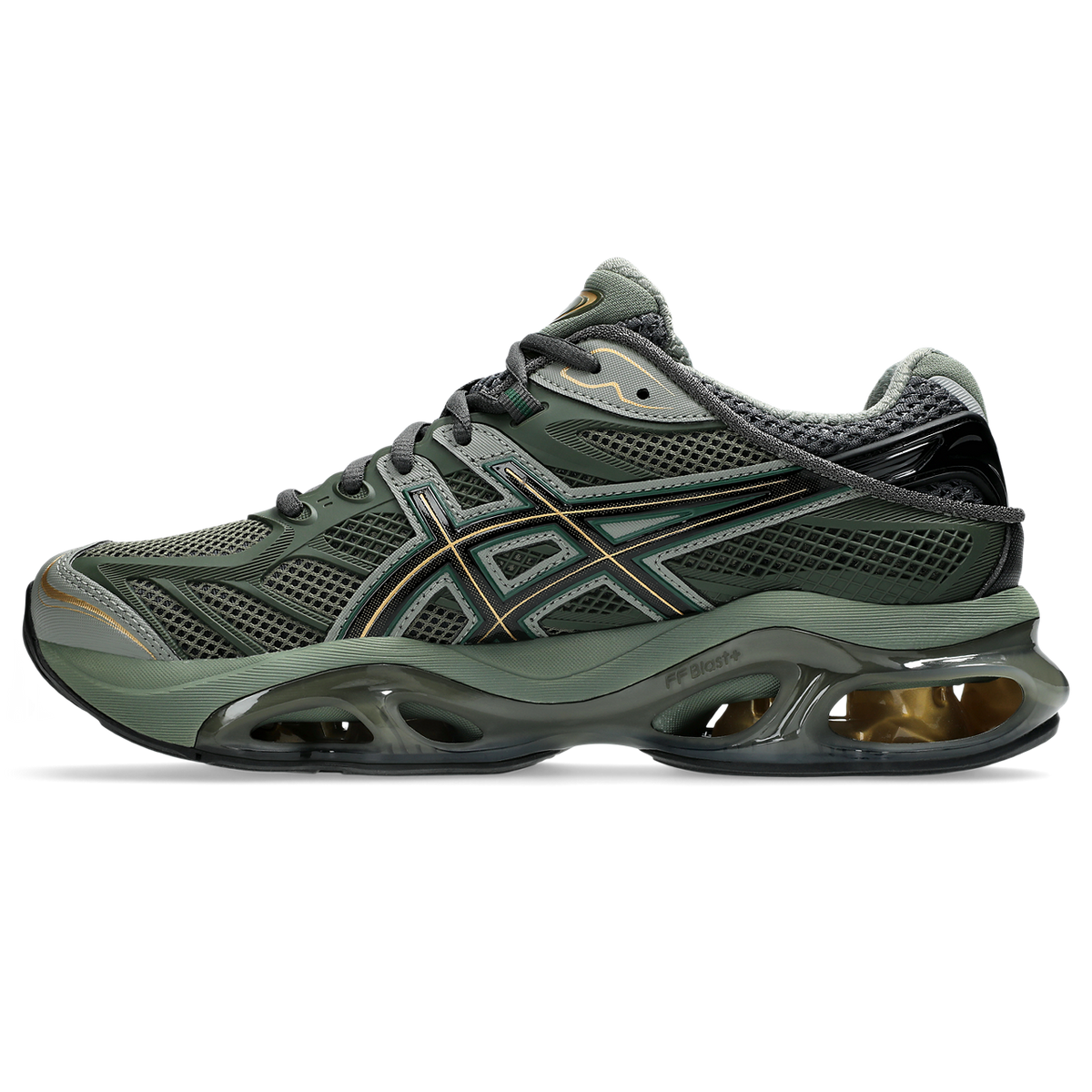 GEL-KINETIC 2.0 - OBSIDIAN GREY / OLIVE CANVAS