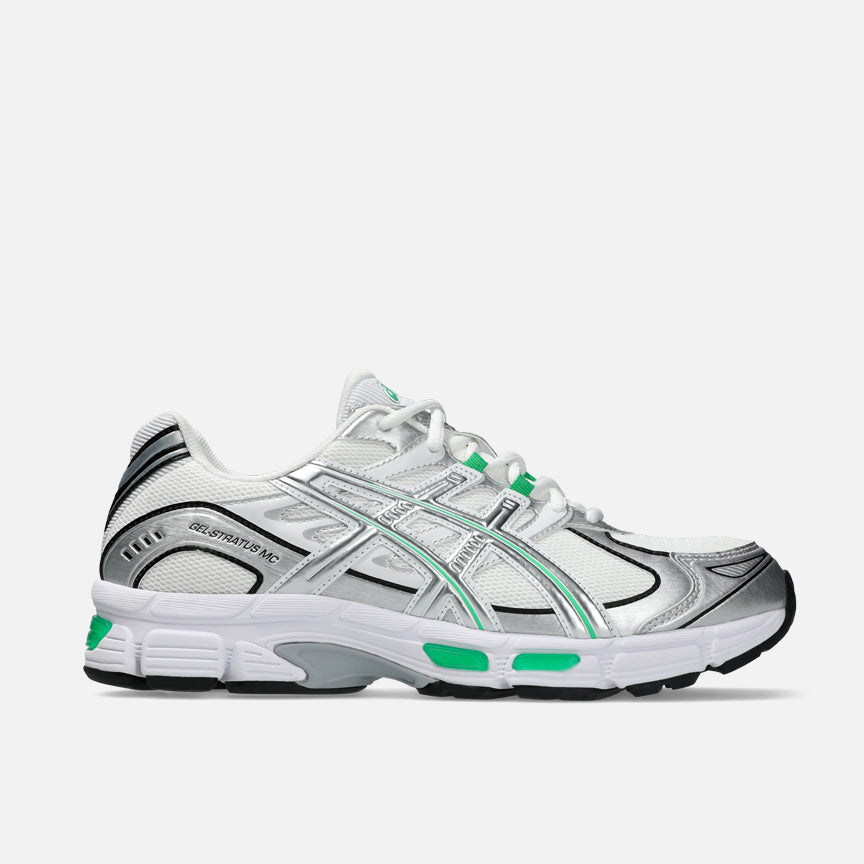 ASICS GEL-STRATUS MC Sneaker – White / Cilantro | Heritage Hybrid Runner