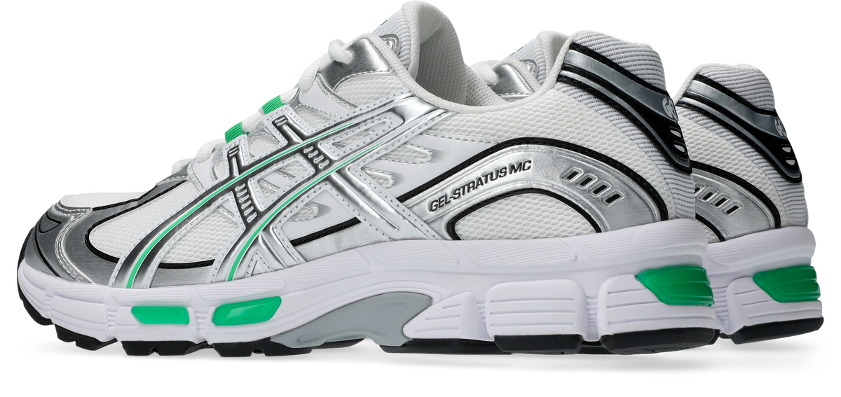 ASICS GEL-STRATUS MC Sneaker – White / Cilantro | Heritage Hybrid Runner