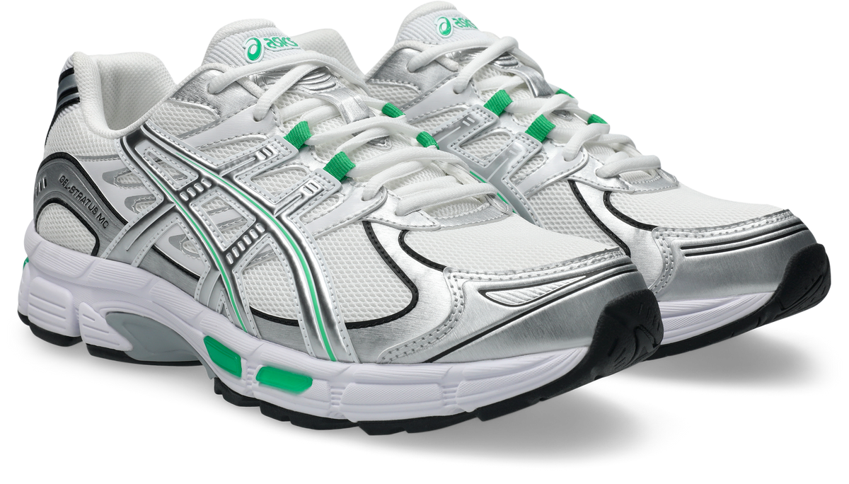 ASICS GEL-STRATUS MC Sneaker – White / Cilantro | Heritage Hybrid Runner