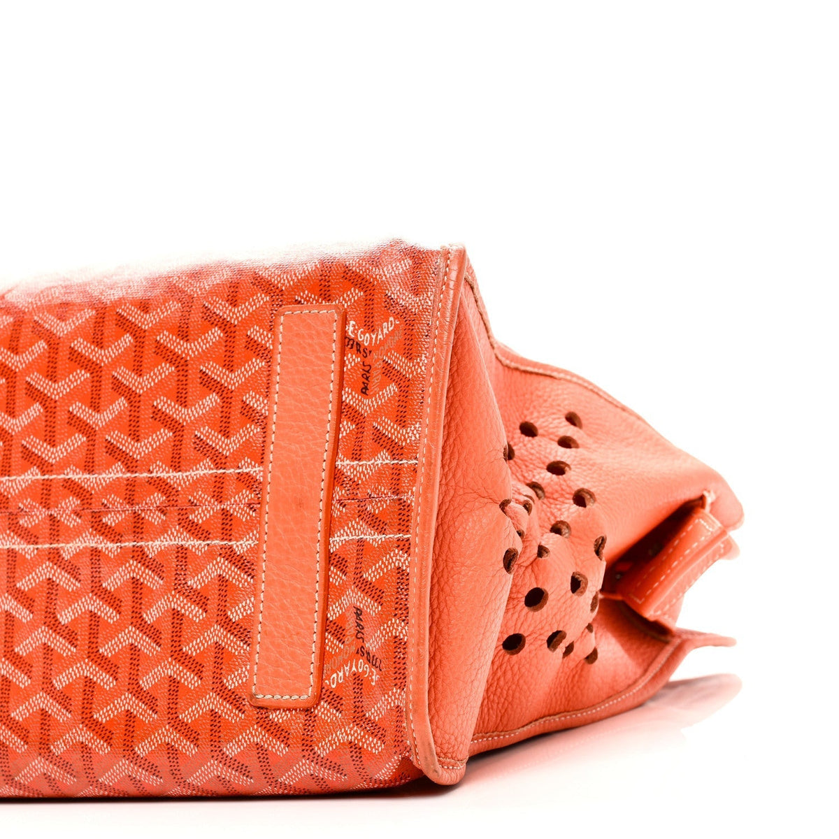 Goyard Sac Hardy PM Pet Carrier – Orange Goyardine Canvas