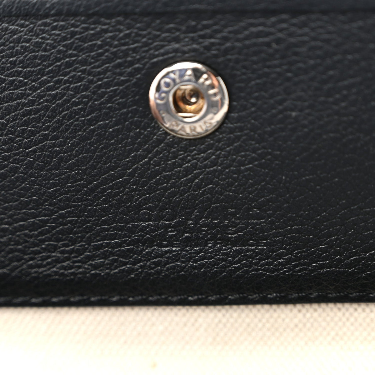 GOYARD Goyardine Saint Louis PM Tote Bag – Black