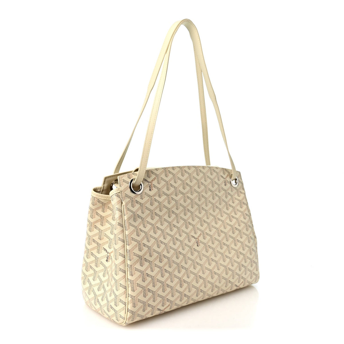 GOYARD Goyardine Rouette PM Tote Bag – Sand