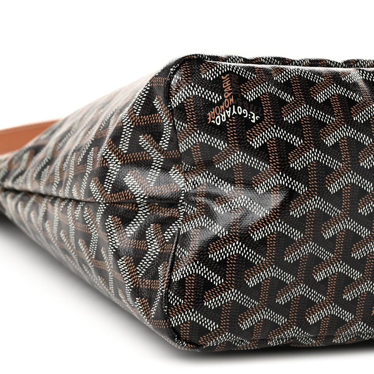 GOYARD Goyardine Bohème Hobo Bag – Black / Gold