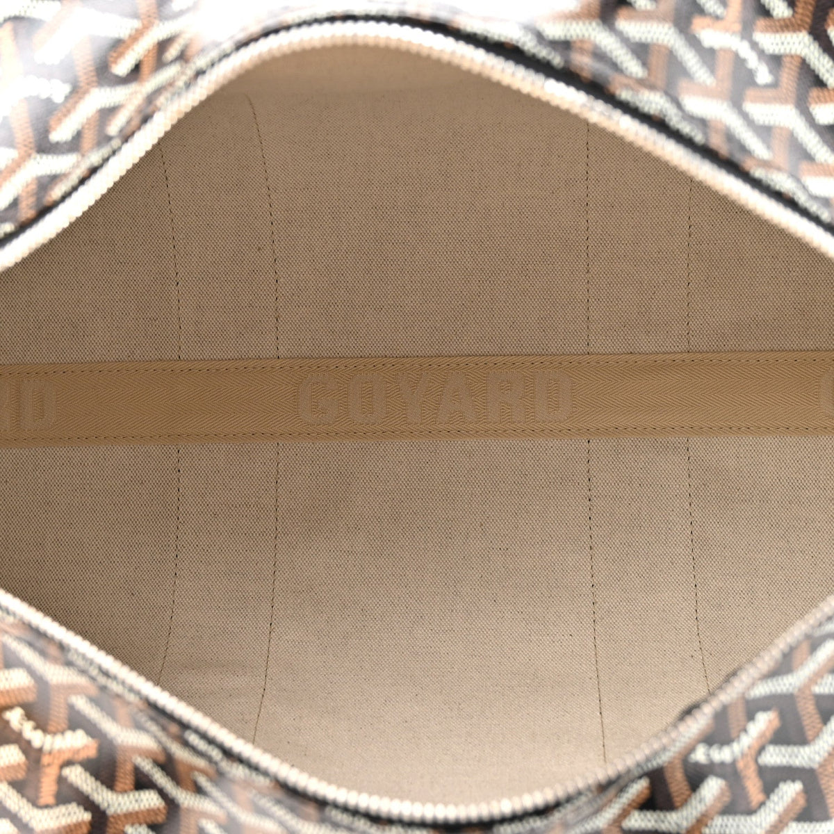 Goyard Barrel 40 Sports Bag – Black Goyardine Canvas