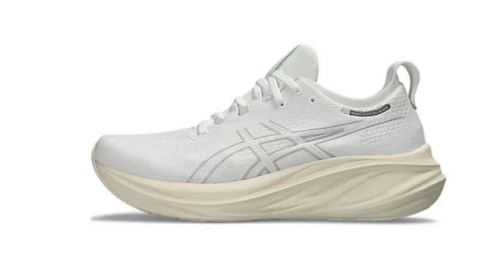 ASICS GEL-Nimbus 26 Running Shoes – White / Cream | EU Sizing