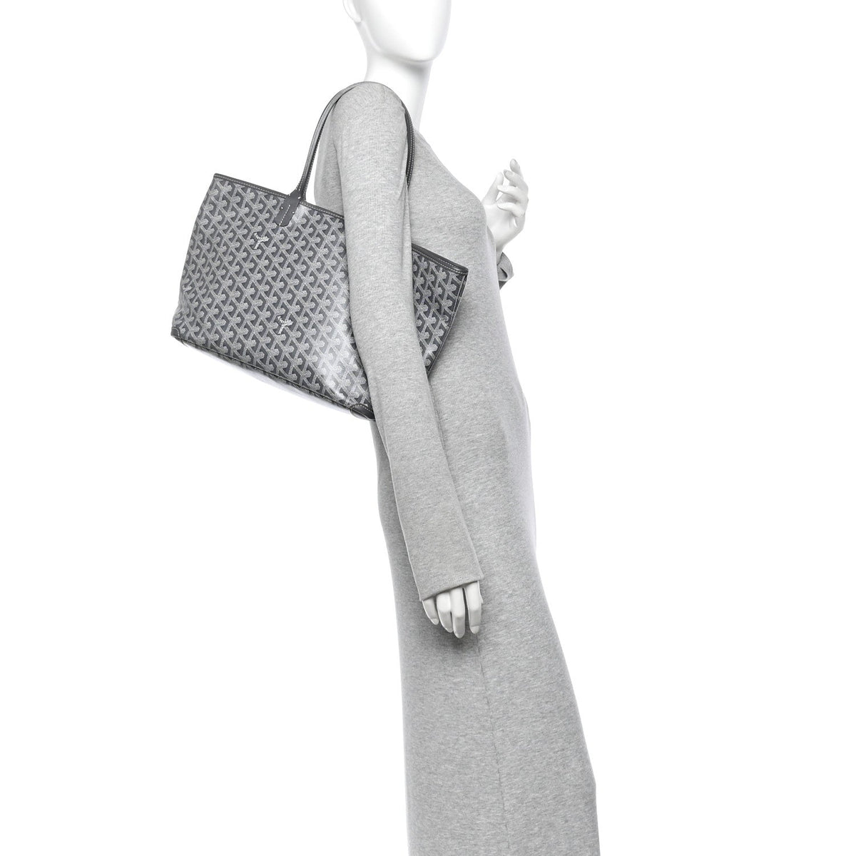 GOYARD Goyardine Artois PM Tote Bag – Grey