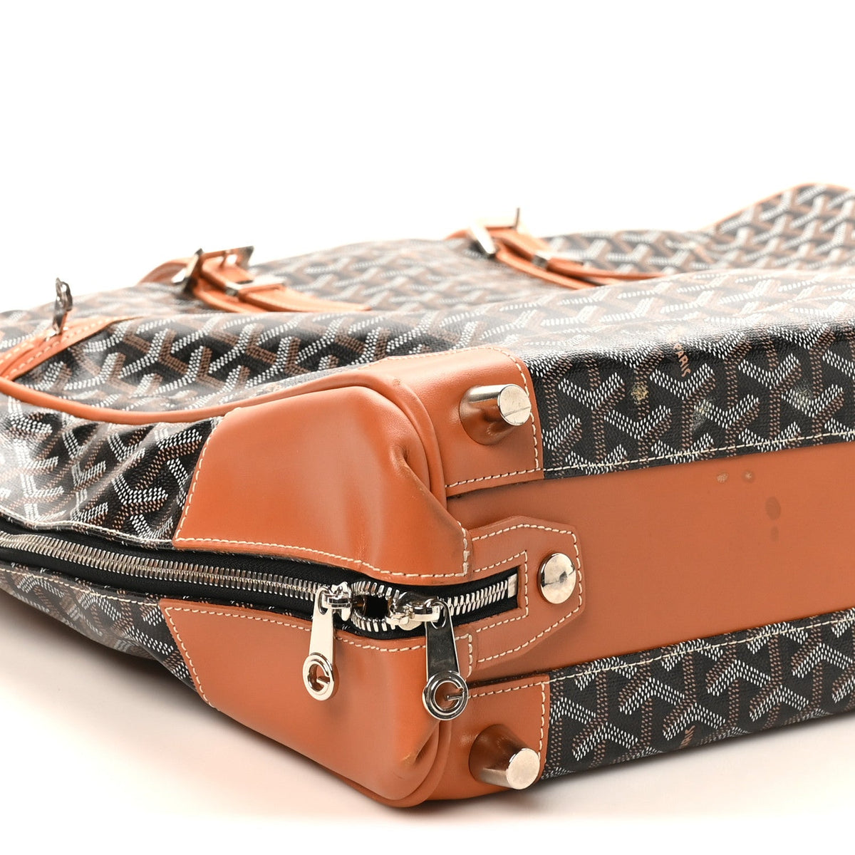 Goyard Porte-Habits Garment Bag – Black Goyardine Canvas, Gold Hardware