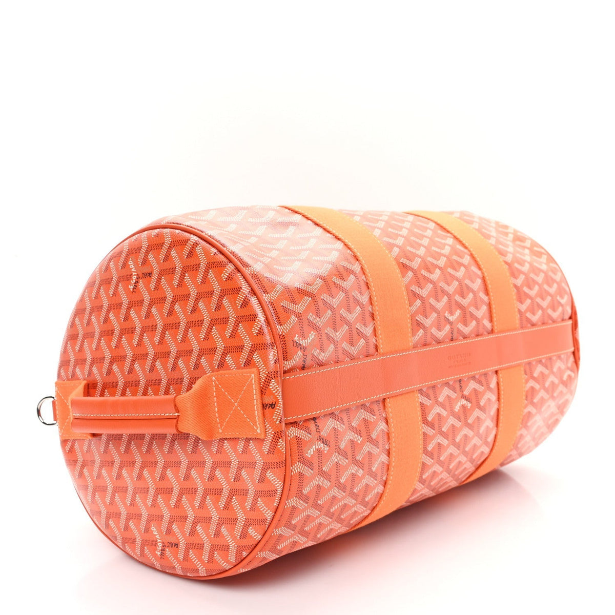 Goyard Barrel 40 Sports Bag – Orange Goyardine Canvas