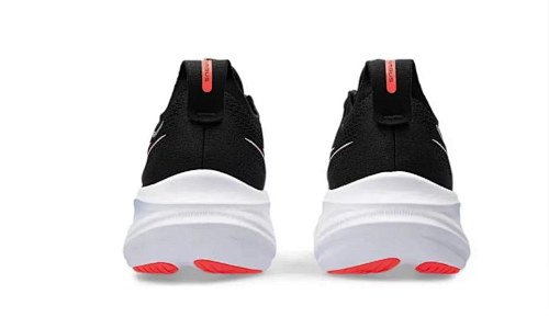 ASICS GEL-Nimbus 26 Running Shoes – Black / Sunrise Red | EU Sizing