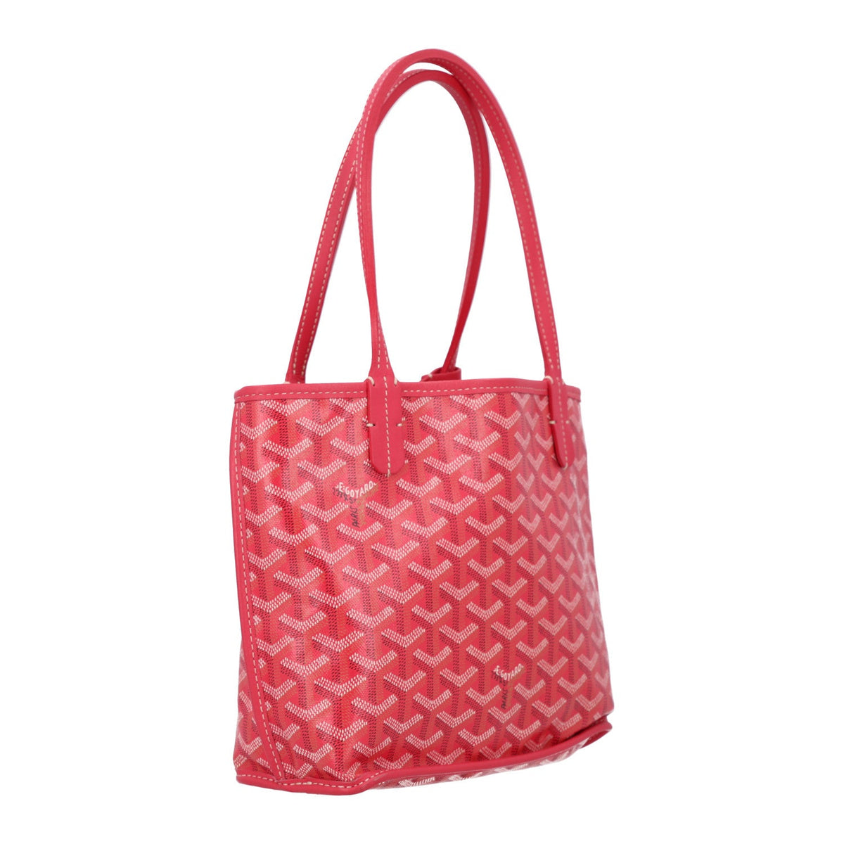 GOYARD Goyardine Le Jardin Reversible Mini Anjou – Fuchsia
