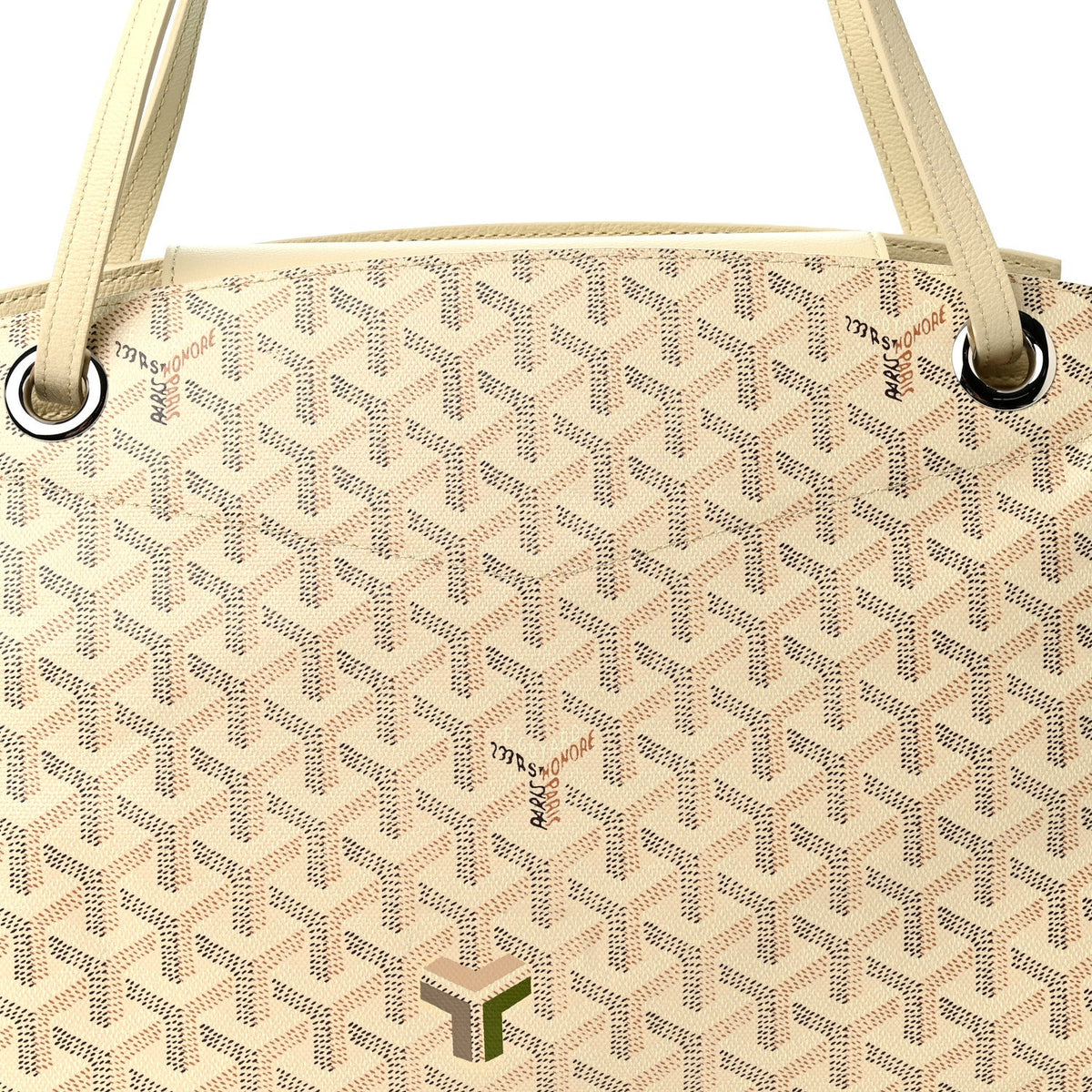GOYARD Goyardine Rouette PM Tote Bag – Sand