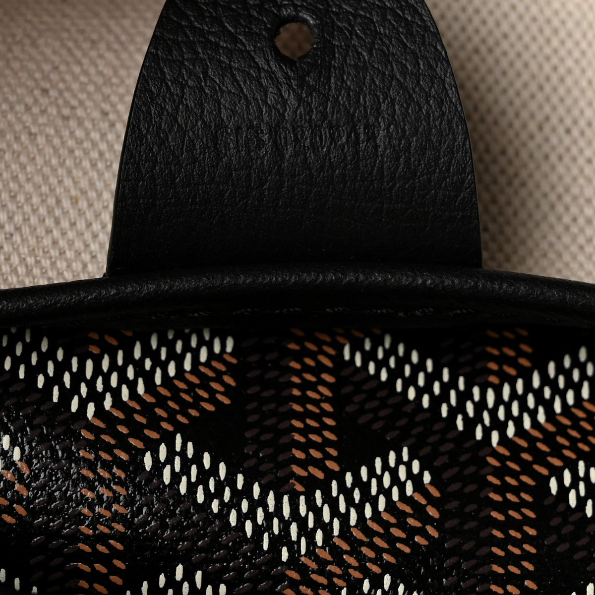 GOYARD Goyardine Artois PM Tote Bag – Black