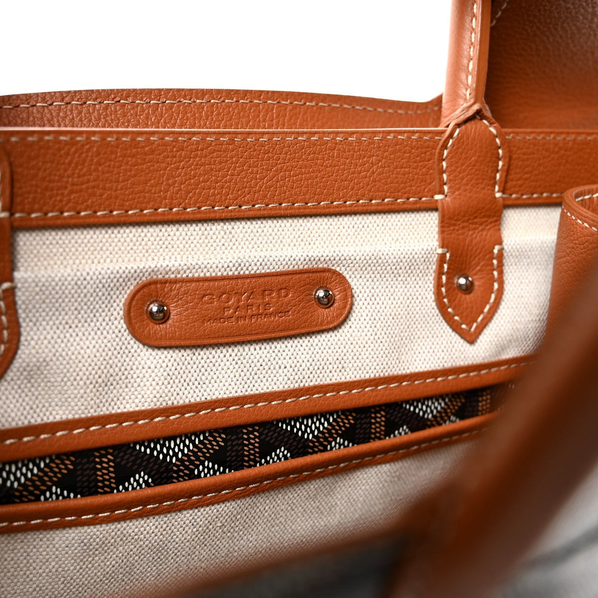 Goyard Saigon Tote Bag – Black & Gold Goyardine Canvas
