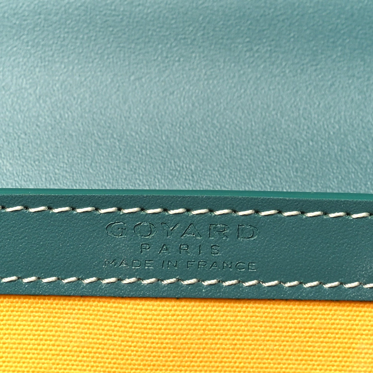 GOYARD Goyardine Structure Mini Saigon Bag – Green