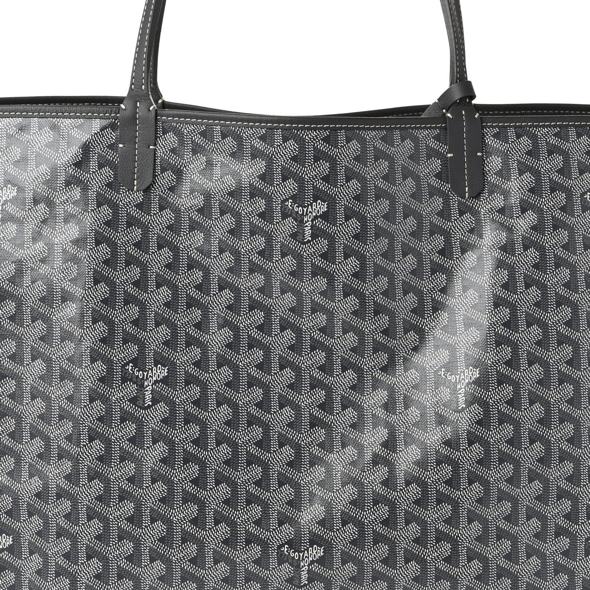 GOYARD Goyardine Saint Louis GM Tote Bag – Grey