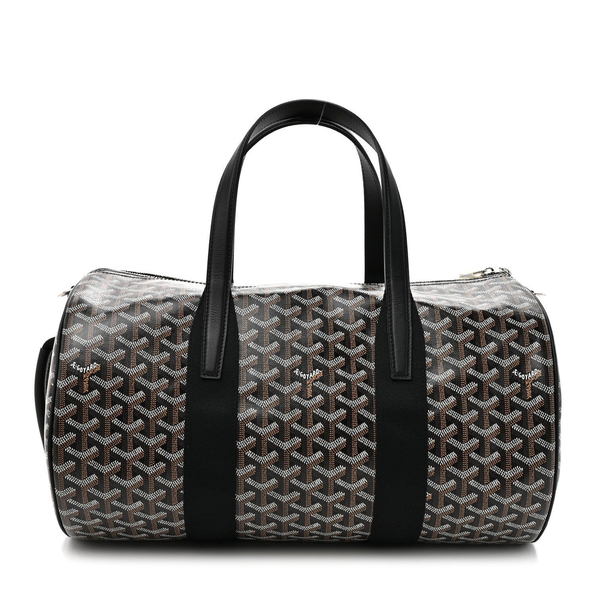 Goyard Barrel 40 Sports Bag – Black Goyardine Canvas