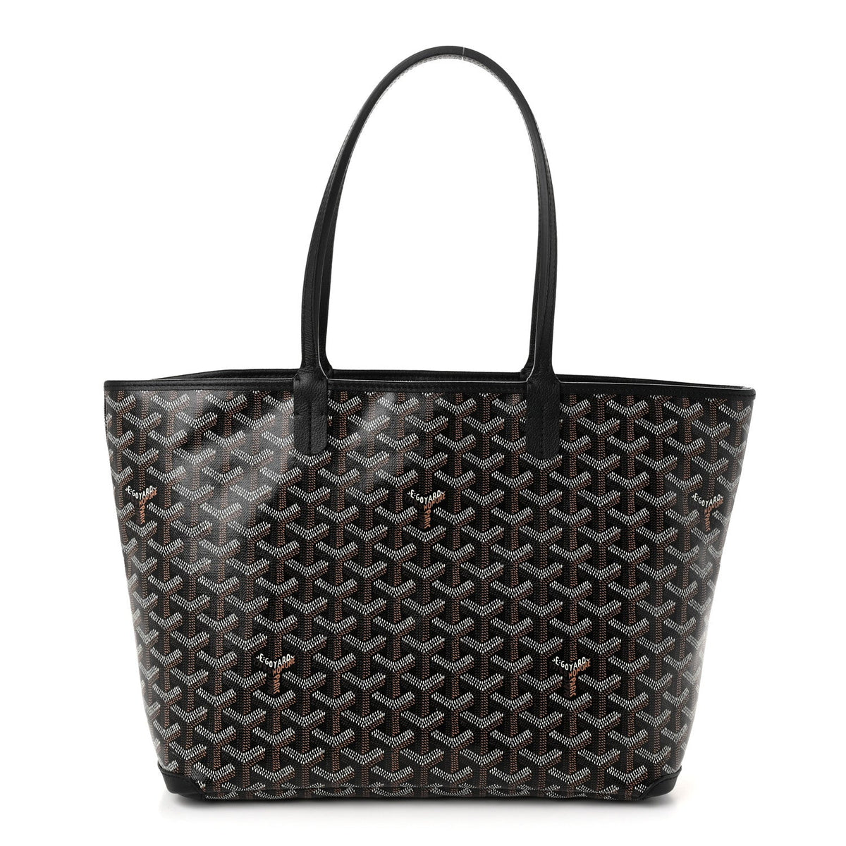 GOYARD Goyardine Artois PM Tote Bag – Black
