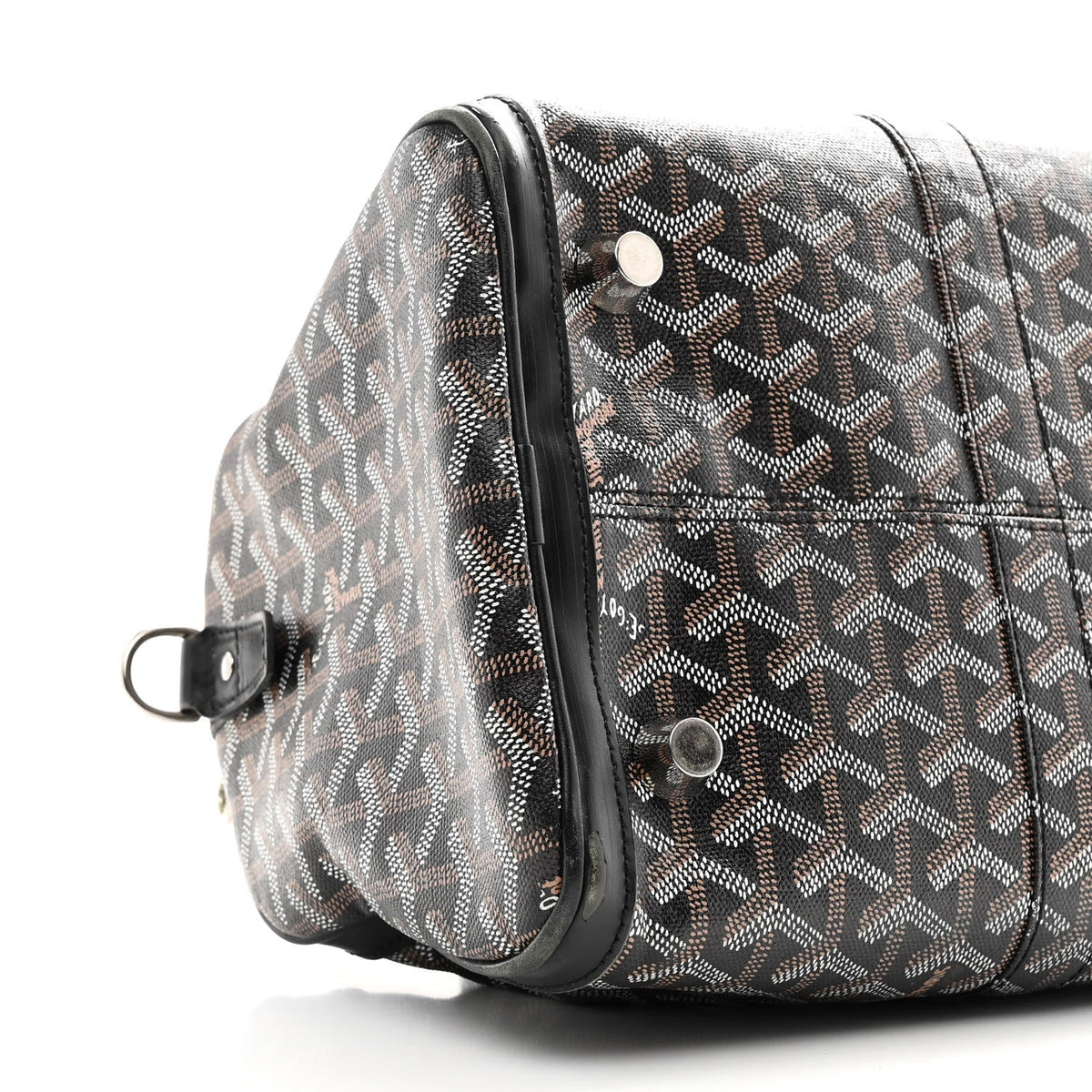 Goyard Croisière 50 Travel Bag – Black Goyardine Canvas