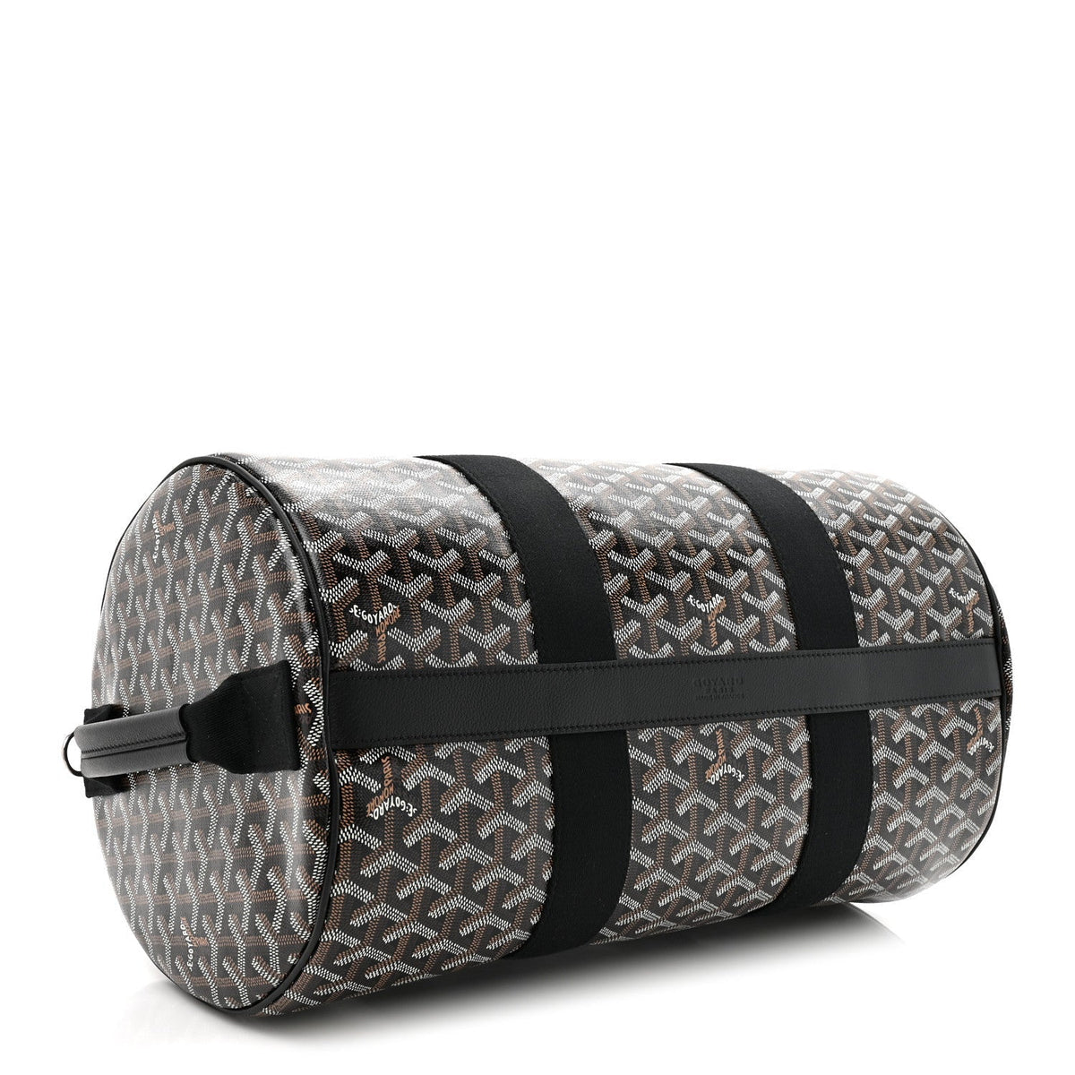 Goyard Barrel 40 Sports Bag – Black Goyardine Canvas