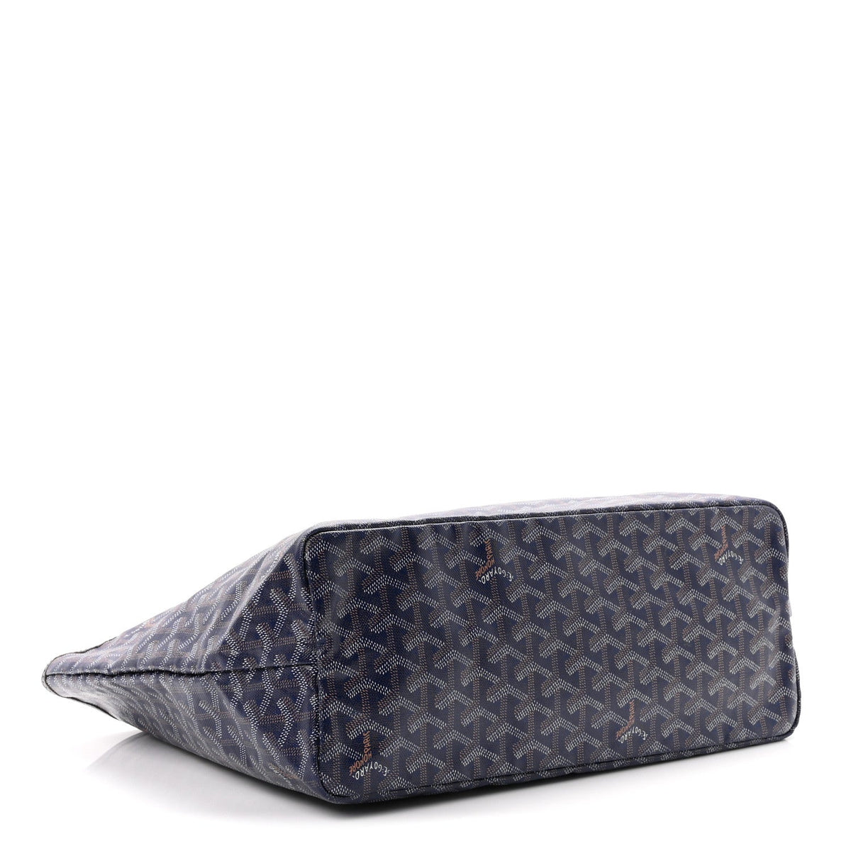 GOYARD Goyardine Saint Louis PM Tote Bag – Navy