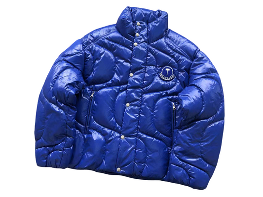 Moncler x Palm Angels Haunani Down Jacket - Blue