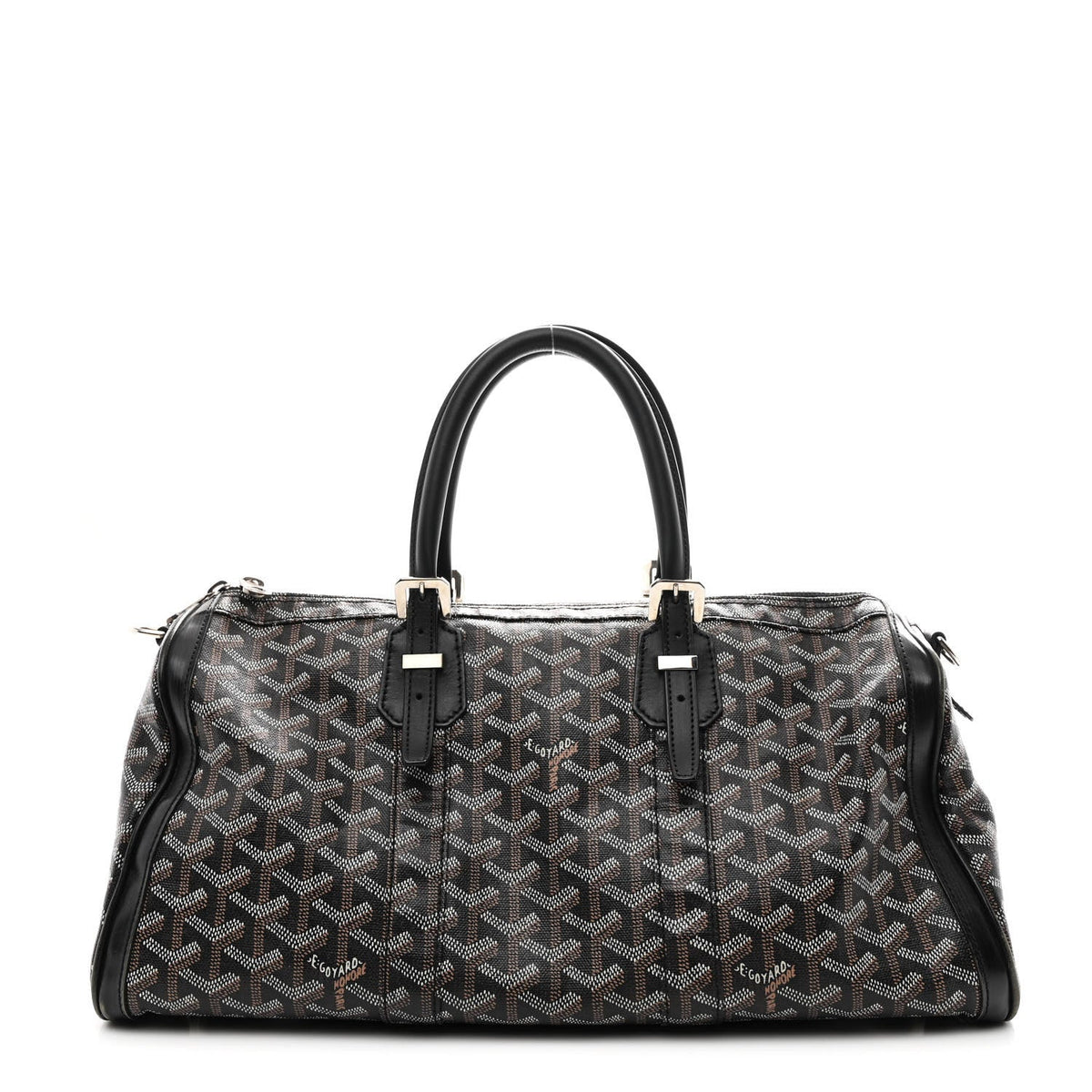 Goyard Croisière 50 Travel Bag – Black Goyardine Canvas