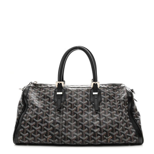 Goyard Croisière 50 Travel Bag – Black Goyardine Canvas