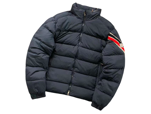 Moncler Solayan Down Jacket - Navy